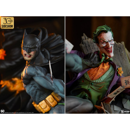 Sideshow 30 años - Dc Comics - Batman vs The Joker: Enemigos Eternos Formato Premium 1/4