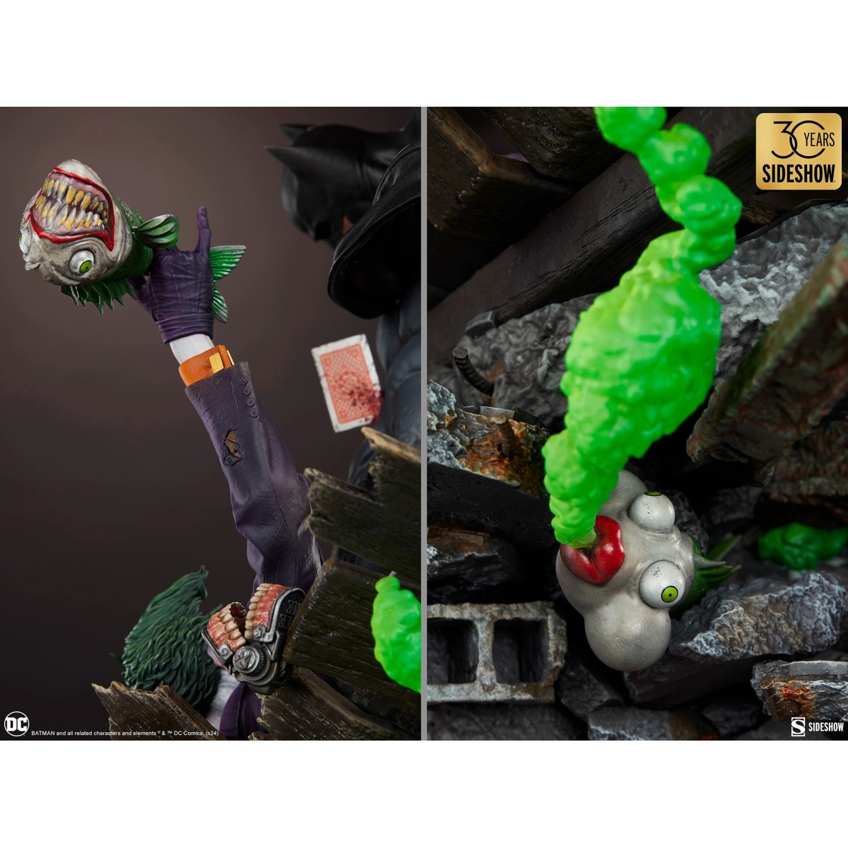 Sideshow 30 años - Dc Comics - Batman vs The Joker: Enemigos Eternos Formato Premium 1/4
