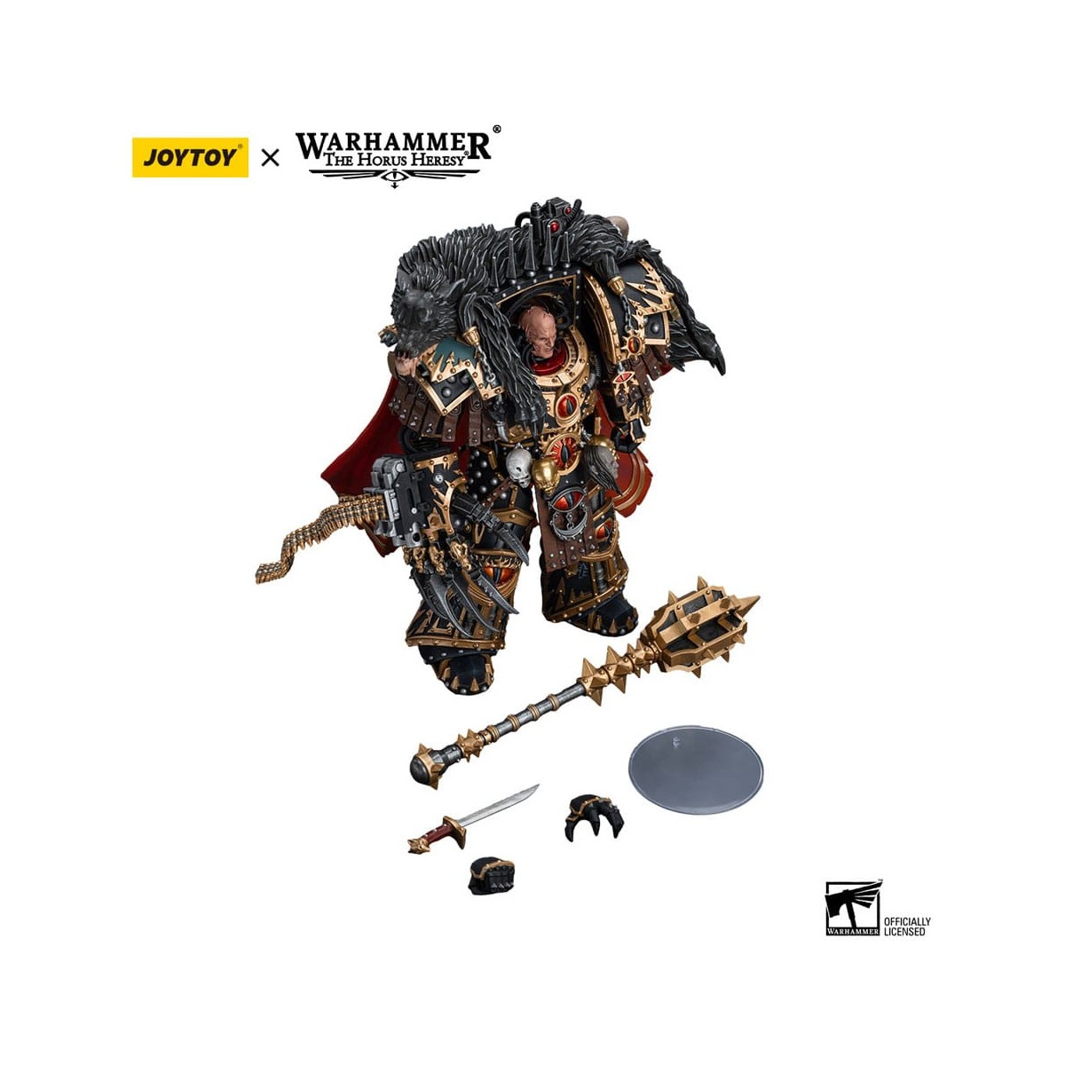 JoyToy Space Marines - Hijos de Horus - Warmaster Horus Primarca de la XVl Legión - 1/18 - Warhammer La Herejía de Horus