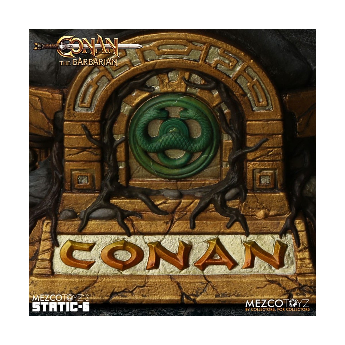 Mezco - Static 6 - Conan el Bárbaro (1982) estatua 1/6