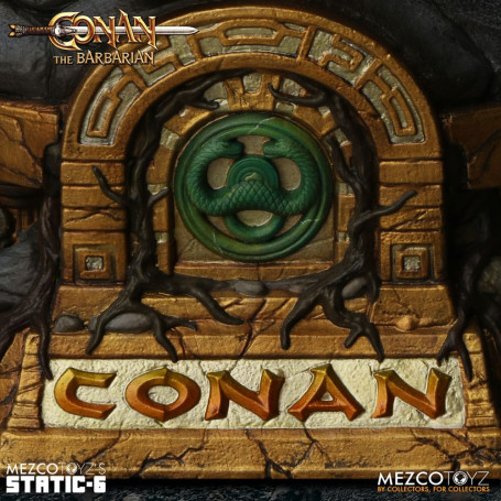 Mezco - Static 6 - Conan el Bárbaro (1982) estatua 1/6
