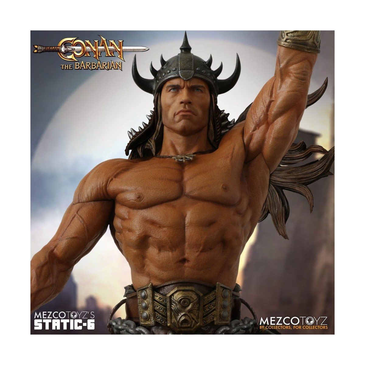 Mezco - Static 6 - Conan el Bárbaro (1982) estatua 1/6