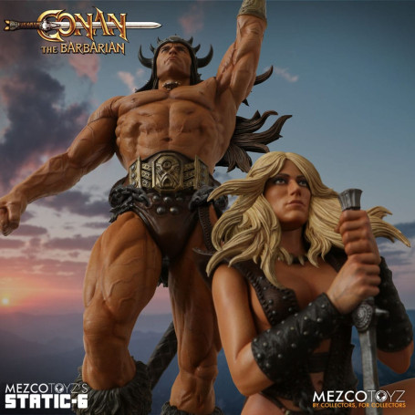 Mezco - Static 6 - Conan el Bárbaro (1982) estatua 1/6