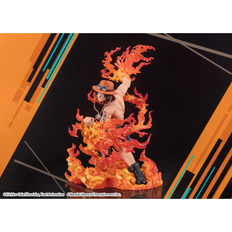Bandai One Piece - Portgas. D. Ace - Bounty Rush 5º Aniversario - Figuarts Zero Extra Battle