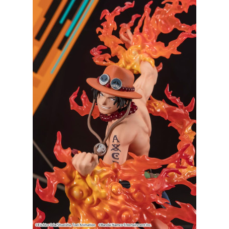 Bandai One Piece - Portgas. D. Ace - Bounty Rush 5º Aniversario - Figuarts Zero Extra Battle