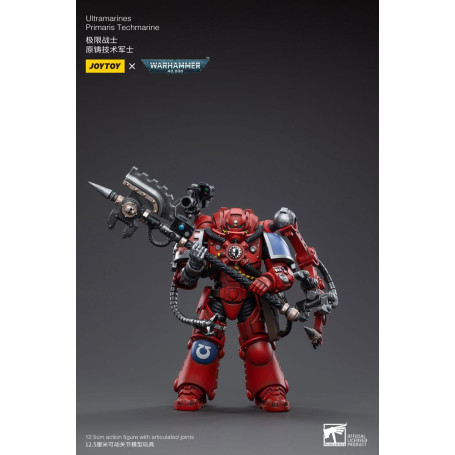 JoyToy - Marines Espaciales - Ultramarines - Techmarine Hermano Tybestis 1/18 - Warhammer 40K