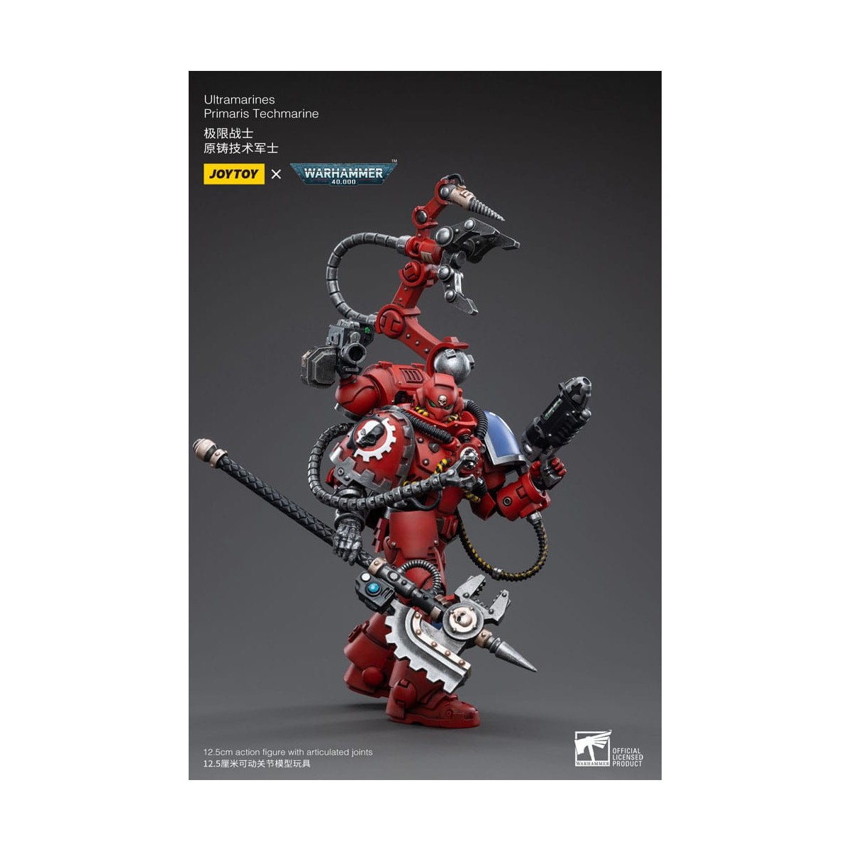 JoyToy - Marines Espaciales - Ultramarines - Techmarine Hermano Tybestis 1/18 - Warhammer 40K