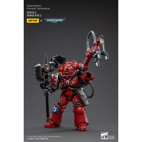 JoyToy - Marines Espaciales - Ultramarines - Techmarine Hermano Tybestis 1/18 - Warhammer 40K
