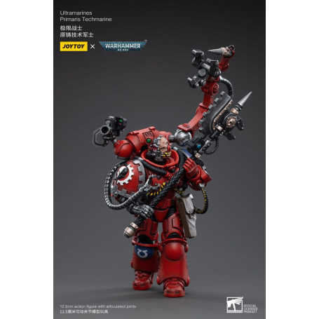 JoyToy - Marines Espaciales - Ultramarines - Techmarine Hermano Tybestis 1/18 - Warhammer 40K