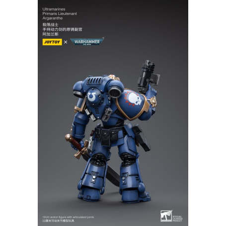 JoyToy - Marines Espaciales - Ultramarines - Primaris Teniente Argaranthe 1/18 - Warhammer 40K
