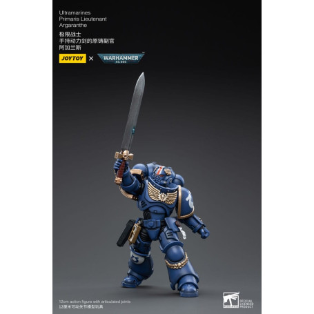 JoyToy - Marines Espaciales - Ultramarines - Primaris Teniente Argaranthe 1/18 - Warhammer 40K