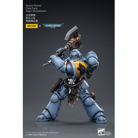 JoyToy Space Marines - Space Wolves - Claw Pack Sigyrr Stoneshield 1/18 - Warhammer 40K