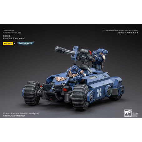 JoyToy - Marines Espaciales - Ultramarines - Primaris Invader ATV 1/18 - Warhammer 40K