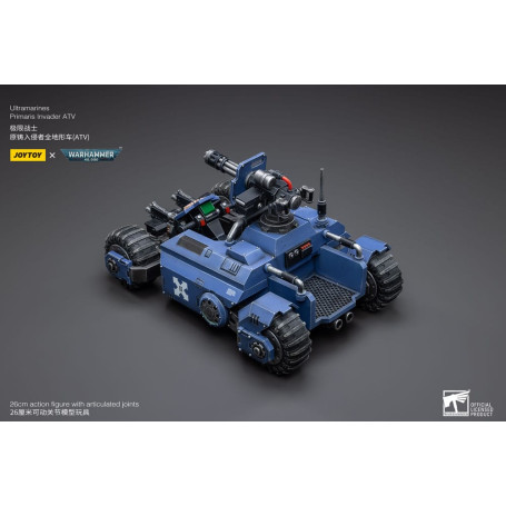 JoyToy - Marines Espaciales - Ultramarines - Primaris Invader ATV 1/18 - Warhammer 40K