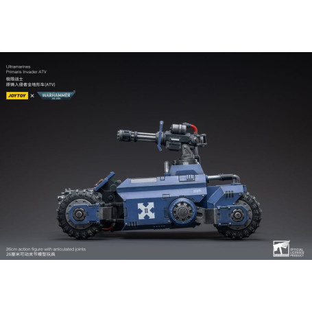 JoyToy - Marines Espaciales - Ultramarines - Primaris Invader ATV 1/18 - Warhammer 40K