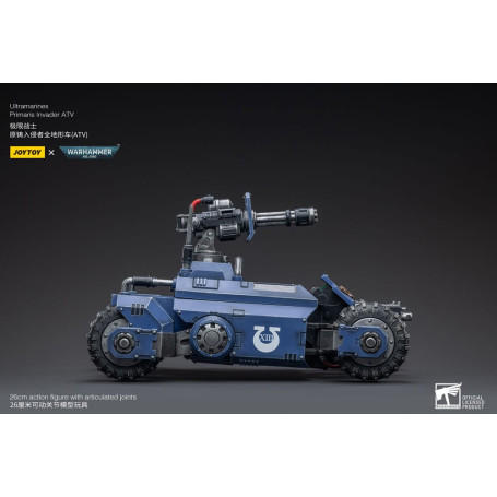 JoyToy - Marines Espaciales - Ultramarines - Primaris Invader ATV 1/18 - Warhammer 40K