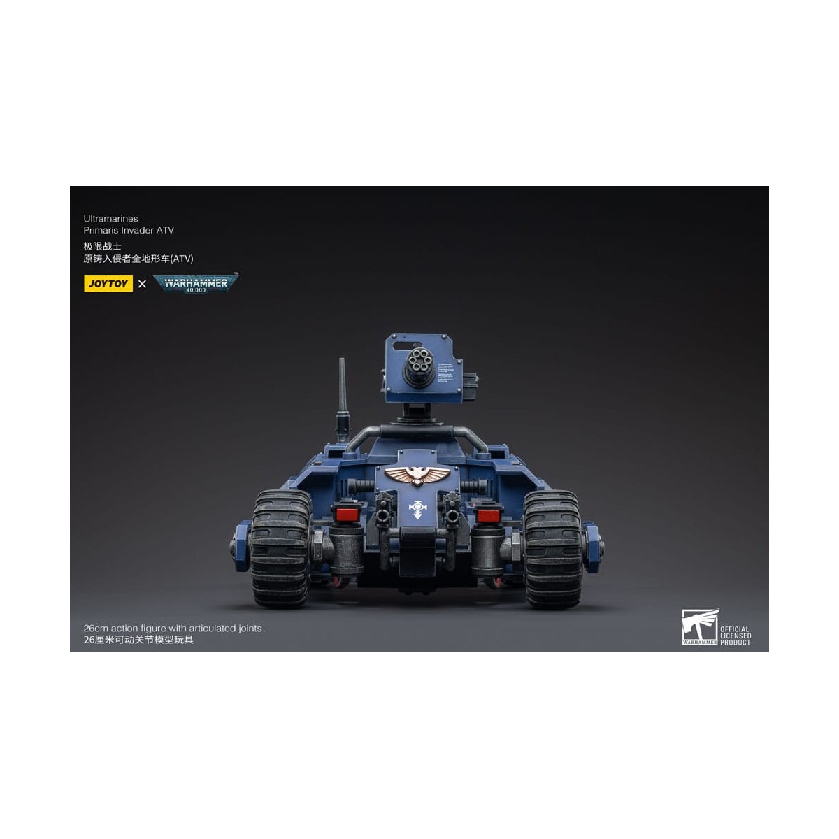 JoyToy - Marines Espaciales - Ultramarines - Primaris Invader ATV 1/18 - Warhammer 40K