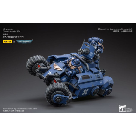 JoyToy - Marines Espaciales - Ultramarines - Primaris Invader ATV 1/18 - Warhammer 40K