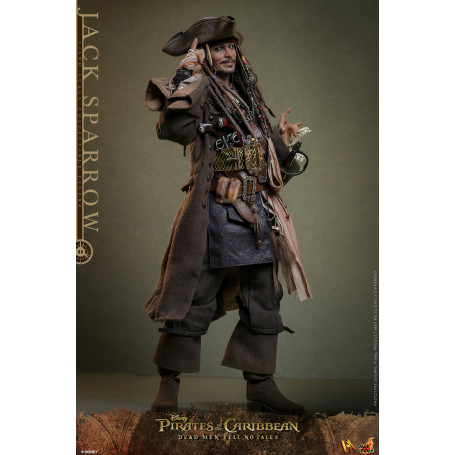 Hot Toys Piratas del Caribe - Jack Sparrow Edición Coleccionista - Dead Men Tell No Tales