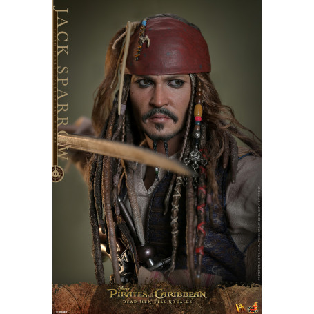 Hot Toys Piratas del Caribe - Jack Sparrow Edición Coleccionista - Dead Men Tell No Tales
