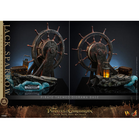 Hot Toys Piratas del Caribe - Jack Sparrow Edición Deluxe - Dead Men Tell No Tales