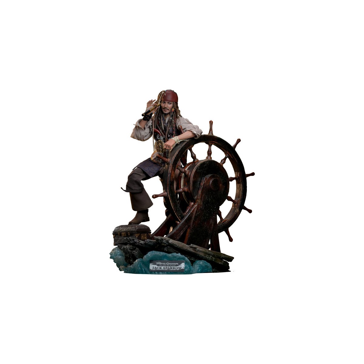 Hot Toys Piratas del Caribe - Jack Sparrow Edición Deluxe - Dead Men Tell No Tales
