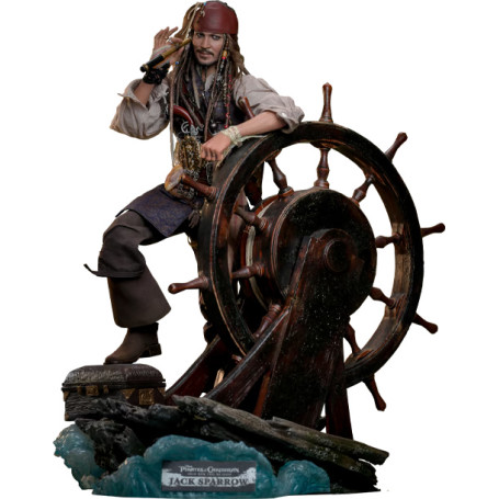 Hot Toys Piratas del Caribe - Jack Sparrow Edición Deluxe - Dead Men Tell No Tales