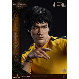Blitzway - Bruce Lee Rooted Hair Ver. 1/4 - Homenaje 50 Aniversario - El Juego de la Muerte