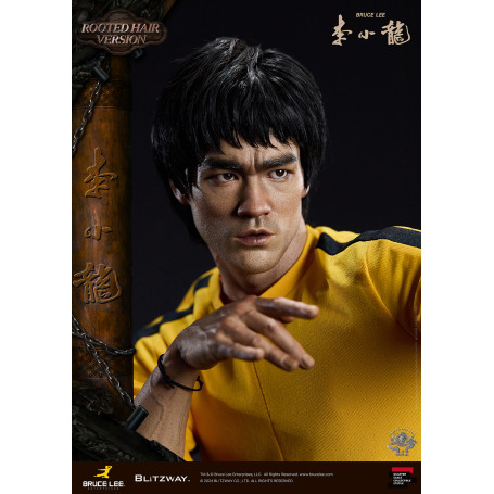 Blitzway - Bruce Lee Rooted Hair Ver. 1/4 - Homenaje 50 Aniversario - El Juego de la Muerte