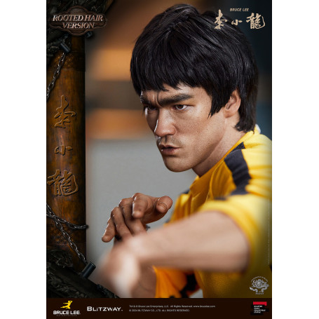 Blitzway - Bruce Lee Rooted Hair Ver. 1/4 - Homenaje 50 Aniversario - El Juego de la Muerte