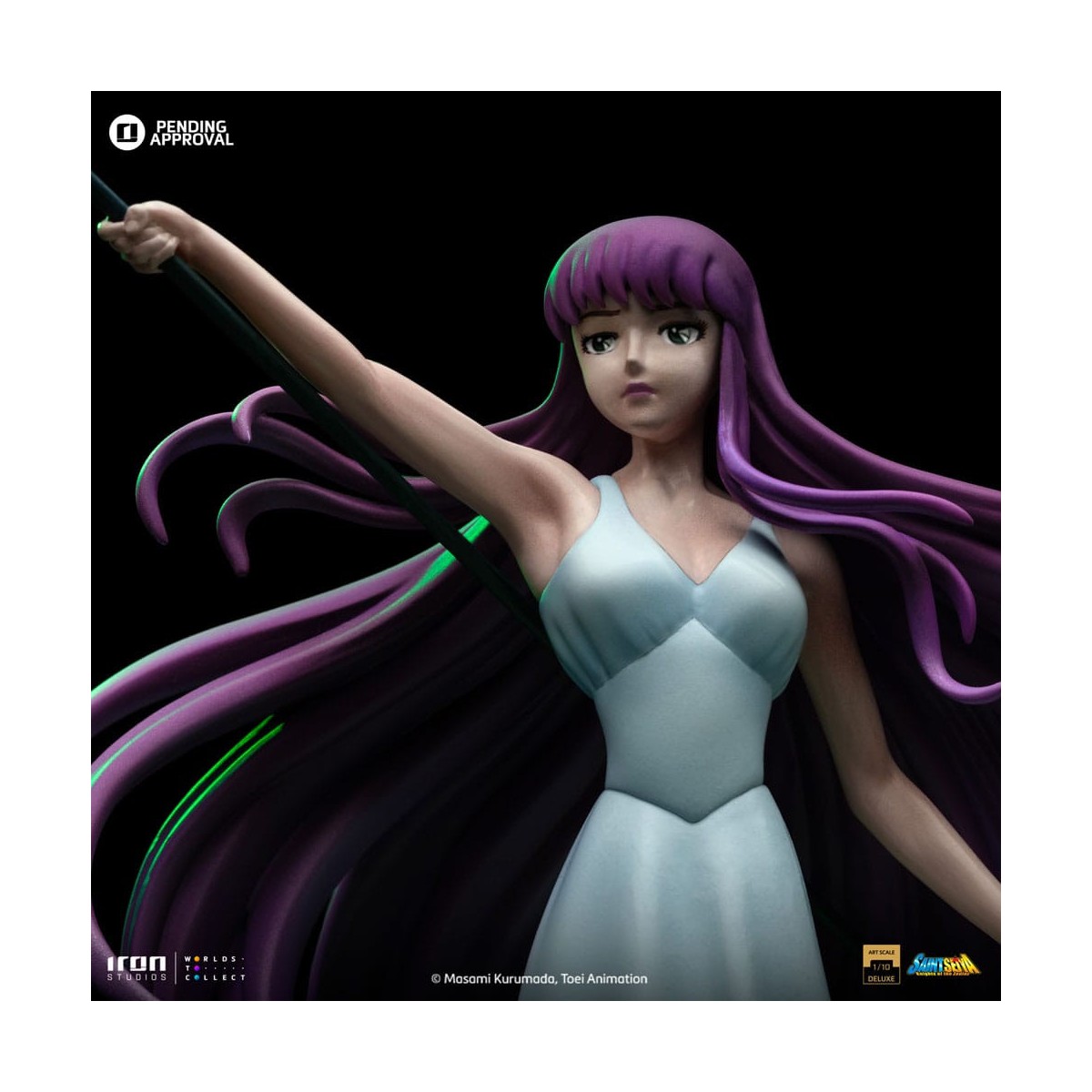 Iron Studios - Saint Seiya - Deluxe Art Scale Saori Kiddo 1/10 - Caballeros del Zodiaco
