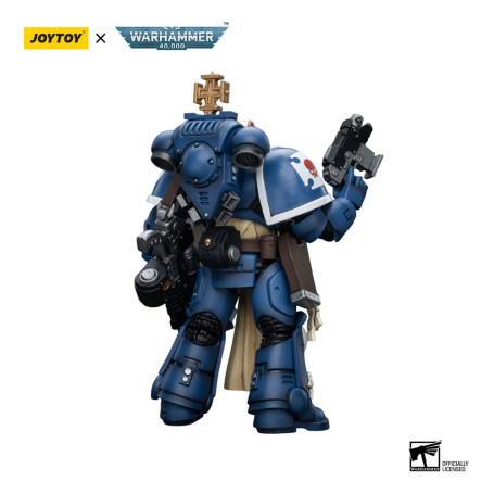 JoyToy - Marines Espaciales - Ultramarines - Sargento Veterano Sternguard 1/18 - Warhammer 40K