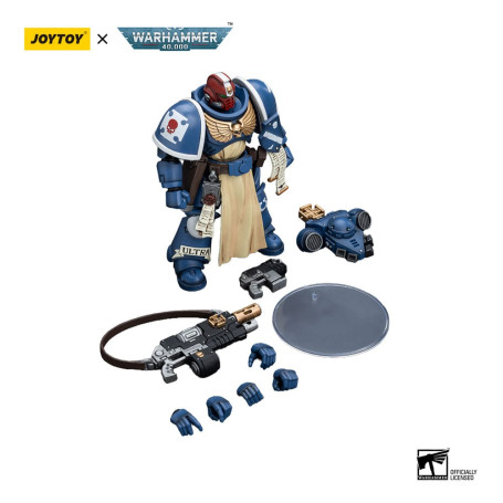 JoyToy - Marines Espaciales - Ultramarines - Sargento Veterano Sternguard 1/18 - Warhammer 40K