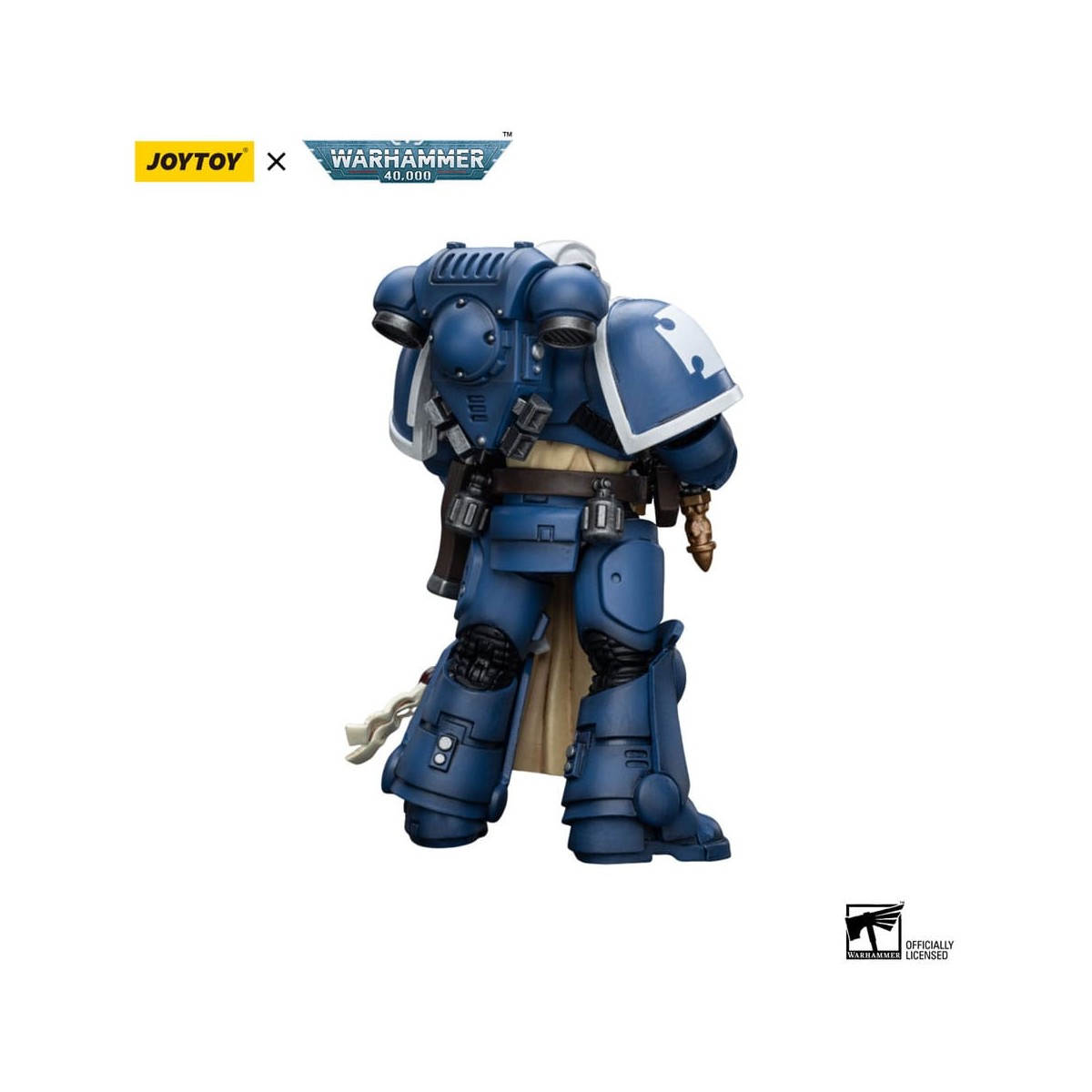 JoyToy - Marines Espaciales - Ultramarines - Sternguard Veterano con Combi-Plasma 1/18 - Warhammer 40K