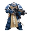 JoyToy - Marines Espaciales - Ultramarines - Sternguard Veterano con Combi-Plasma 1/18 - Warhammer 40K