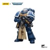 JoyToy - Marines Espaciales - Ultramarines - Sternguard Veterano con Rifle de Cerrojo 1/18 - Warhammer 40K