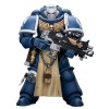 JoyToy - Marines Espaciales - Ultramarines - Sternguard Veterano con Rifle de Cerrojo 1/18 - Warhammer 40K