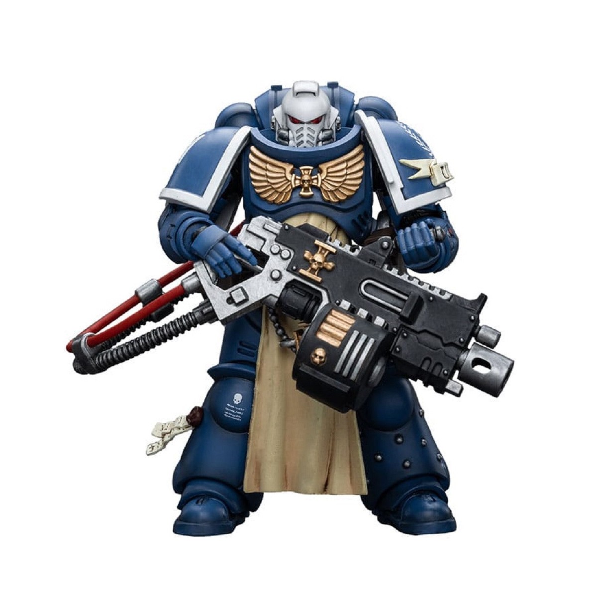 JoyToy - Marines Espaciales - Ultramarines - Sternguard Veterano con Bólter Pesado 1/18 - Warhammer 40K