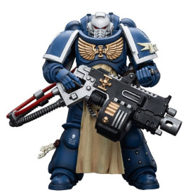 JoyToy - Marines Espaciales - Ultramarines - Sternguard Veterano con Bólter Pesado 1/18 - Warhammer 40K