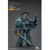 JoyToy Marines Espaciales - Hijos de Horus - MKIV Sargento de Escuadra Táctica con Espada de Poder 1/18 - Warhammer 40K