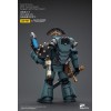 JoyToy Marines Espaciales - Hijos de Horus - MKIV Sargento de Escuadra Táctica con Espada de Poder 1/18 - Warhammer 40K