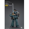 JoyToy Marines Espaciales - Hijos de Horus - MKIV Sargento de Escuadra Táctica con Espada de Poder 1/18 - Warhammer 40K
