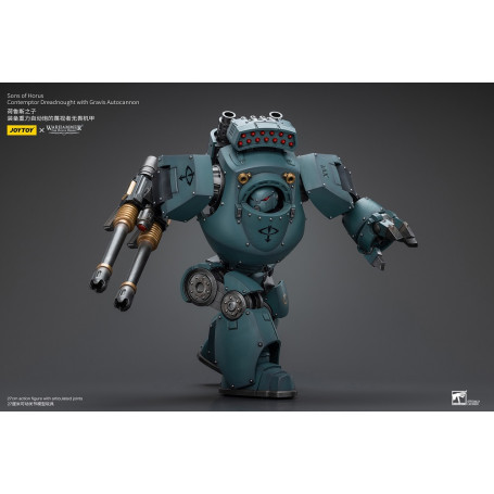 JoyToy Space marines - Sons of Horus - Contemptor Dreadnought with Gravis Autocannon 1/18 - La Herejía de Horus