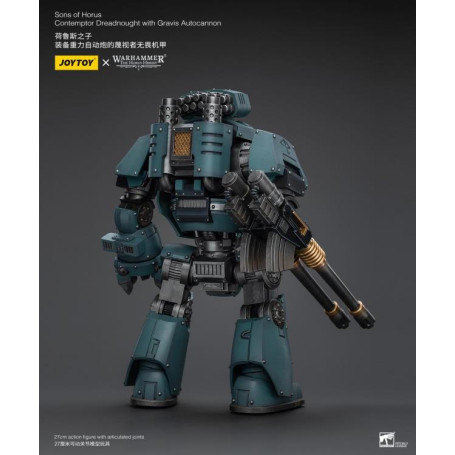 JoyToy Space marines - Sons of Horus - Contemptor Dreadnought with Gravis Autocannon 1/18 - La Herejía de Horus