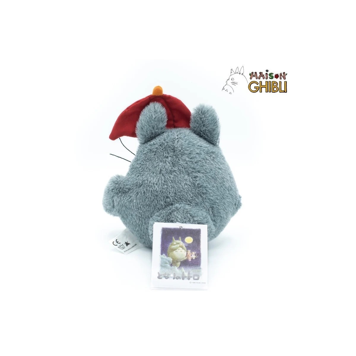 Casa Ghibli Peluche Totoro con Paraguas Rojo - Mi Vecino Totoro
