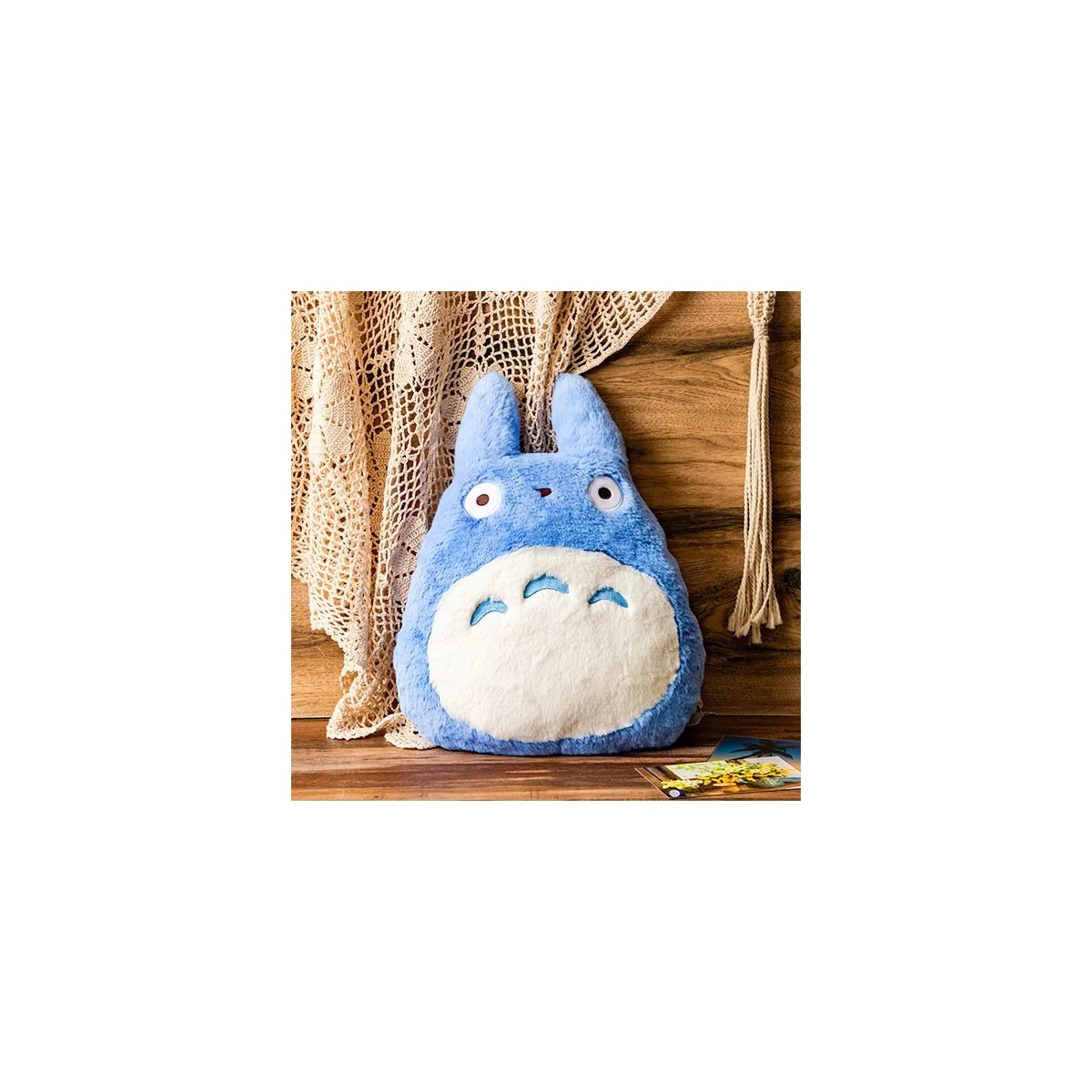 Maison Ghibli Nakayoshi Cojín Totoro Azul - Mi vecino Totoro