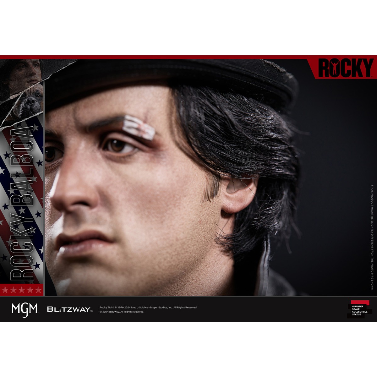 Blitzway Estatua 1/4 Híbrido Rocky - Sylvester Stallone