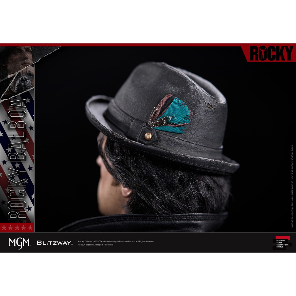 Blitzway Estatua 1/4 Híbrido Rocky - Sylvester Stallone