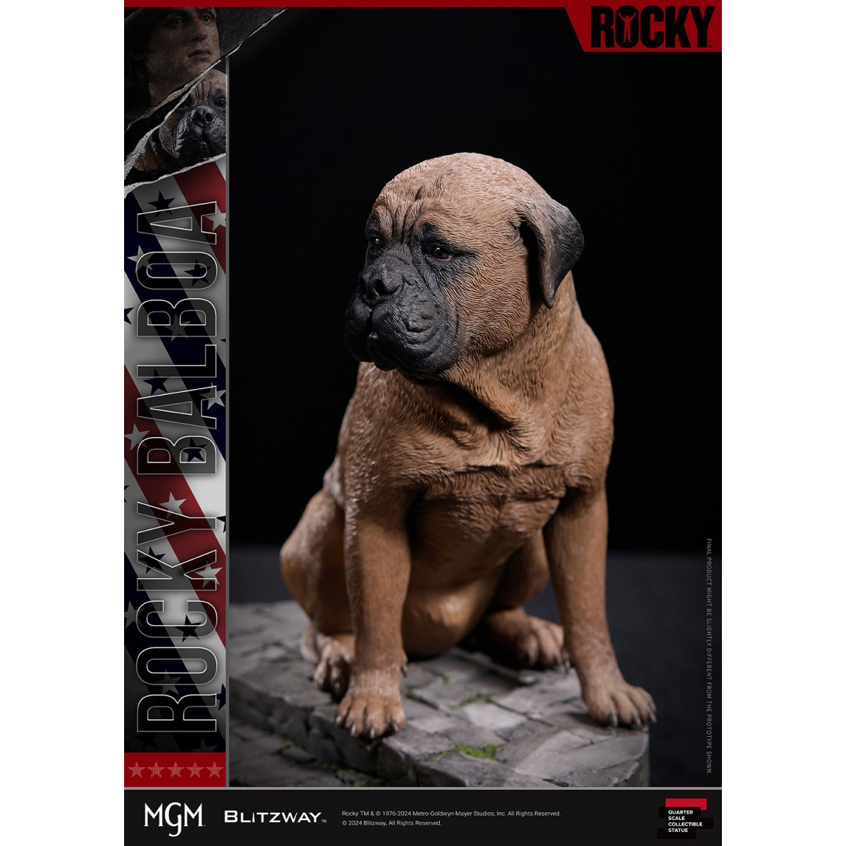 Blitzway Estatua 1/4 Híbrido Rocky - Sylvester Stallone