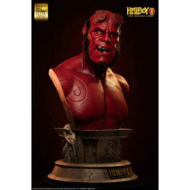 Toynami Criatura de Élite - HELLBOY BUST 1:1 - Hellboy II
